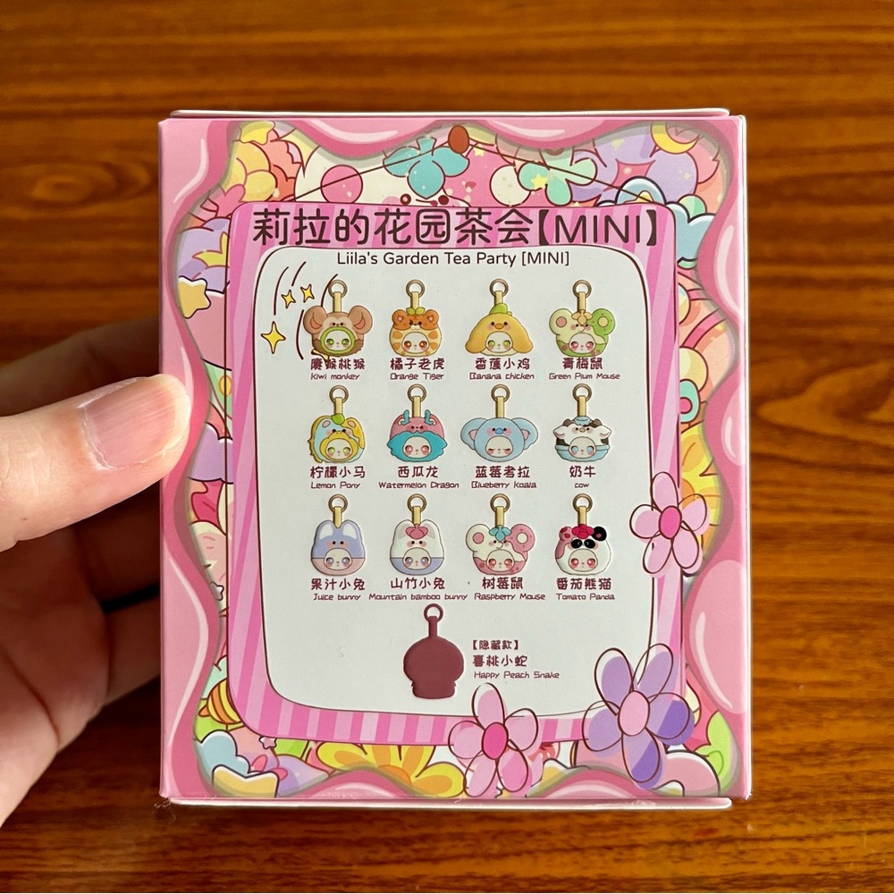New Unopened Liila's Garden Tea Party MINI Plush Pendant sealed blind box Lila’s - Picture 2 of 4